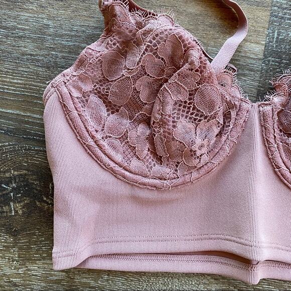 Free People Bianca Longline Balconnet Bra Size XS - Picture 4 of 13